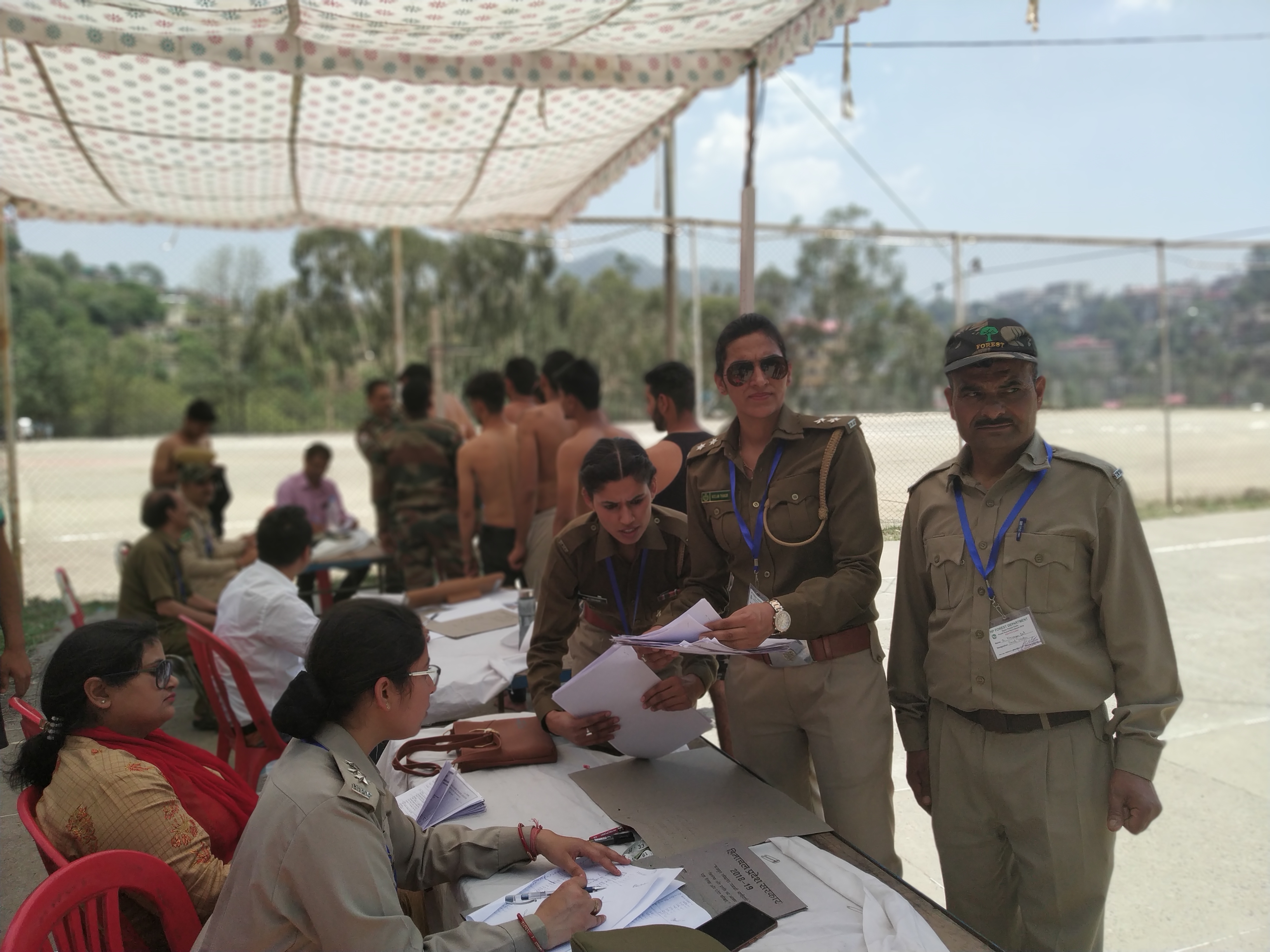 solan, Recruitment of forest guards