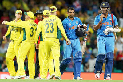 Team india, australia