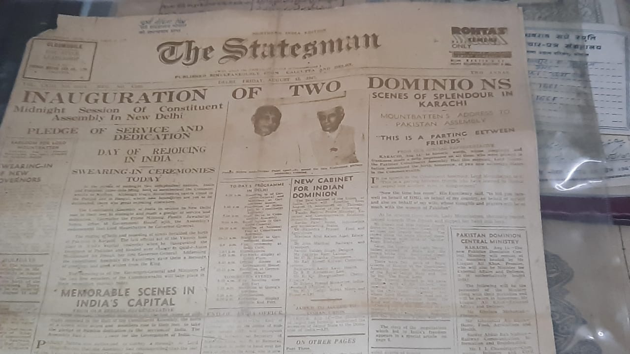 A look back on the newspaper headlines on 15 Aug, 1947