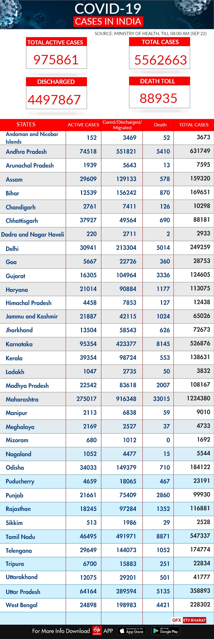 State-wise report