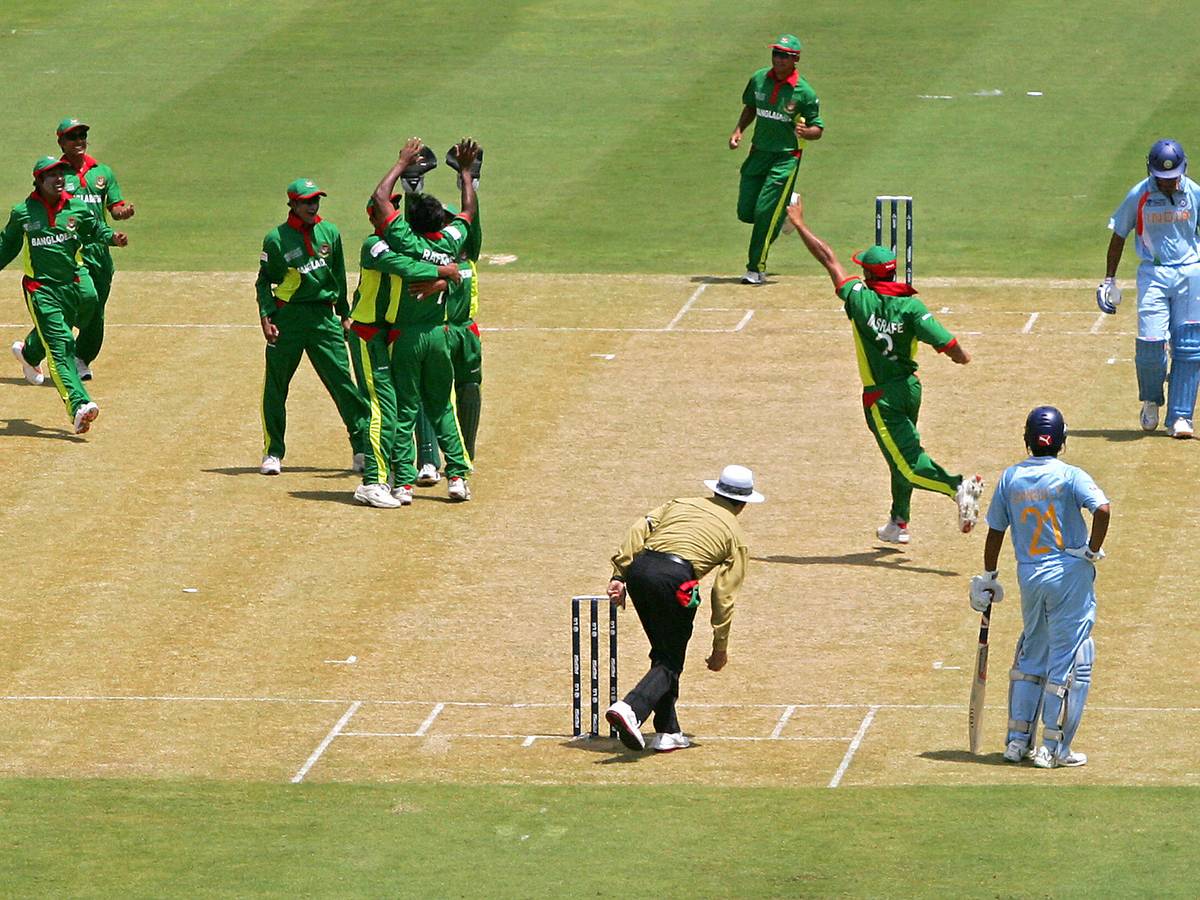 A file photo of India vs Bangladesh match, 2007 World Cup.