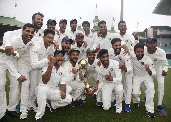 India won the 2018-19 Down Under series 2-1.