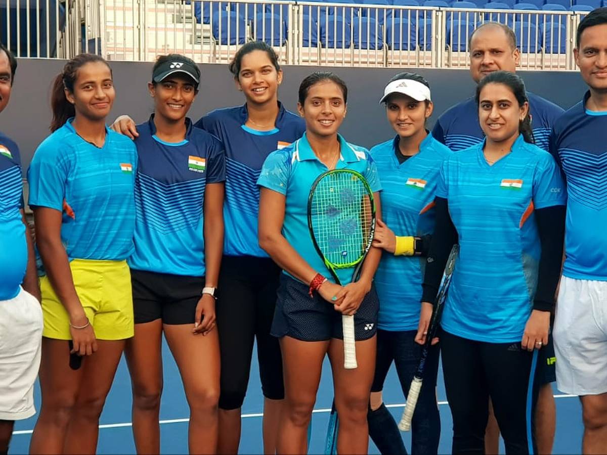 India, Korea Fed Cup Asia, Oceania Group I, Sania Mirza, Ankita Raina