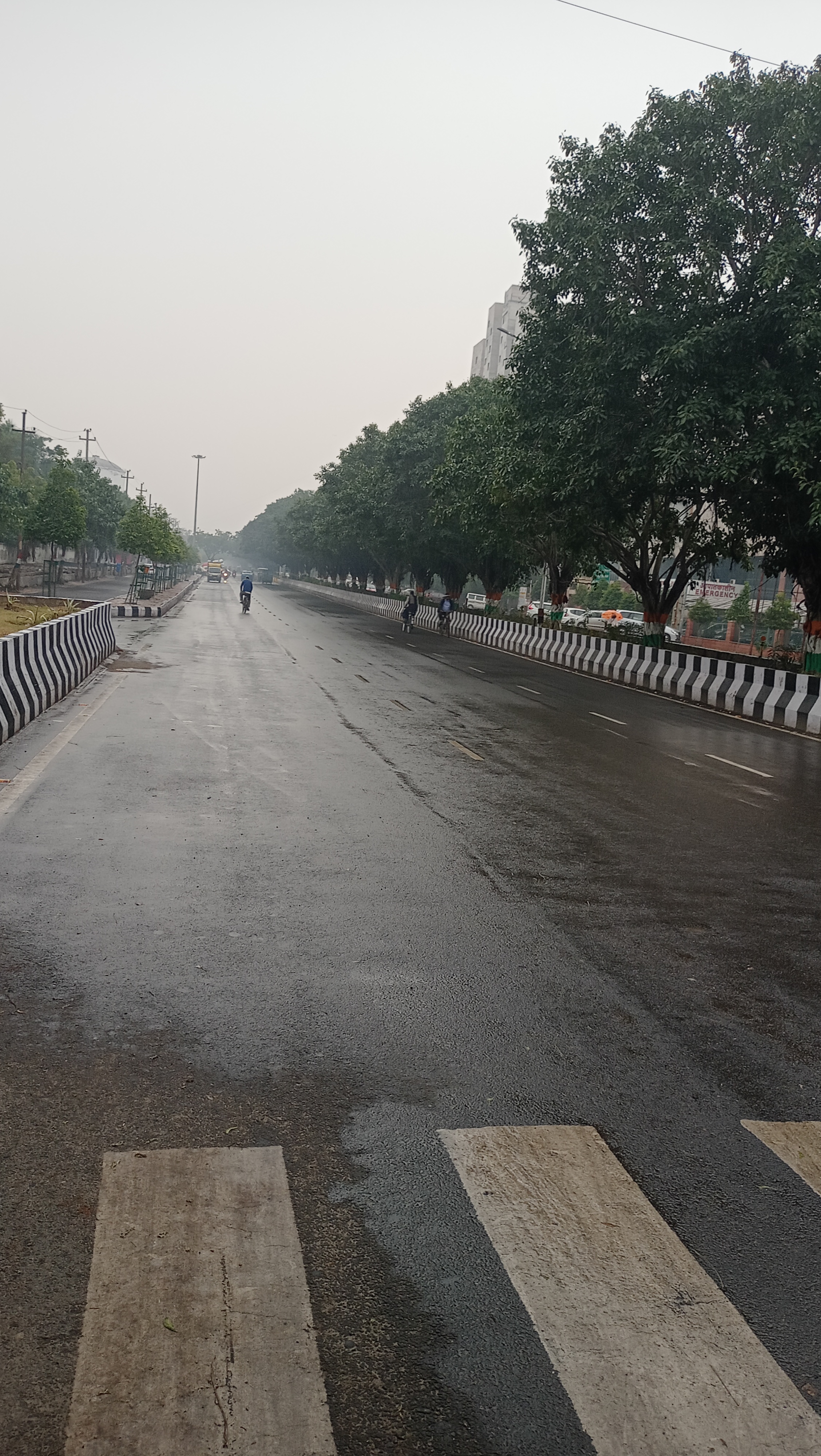 cold wave in noida due to heavy rain