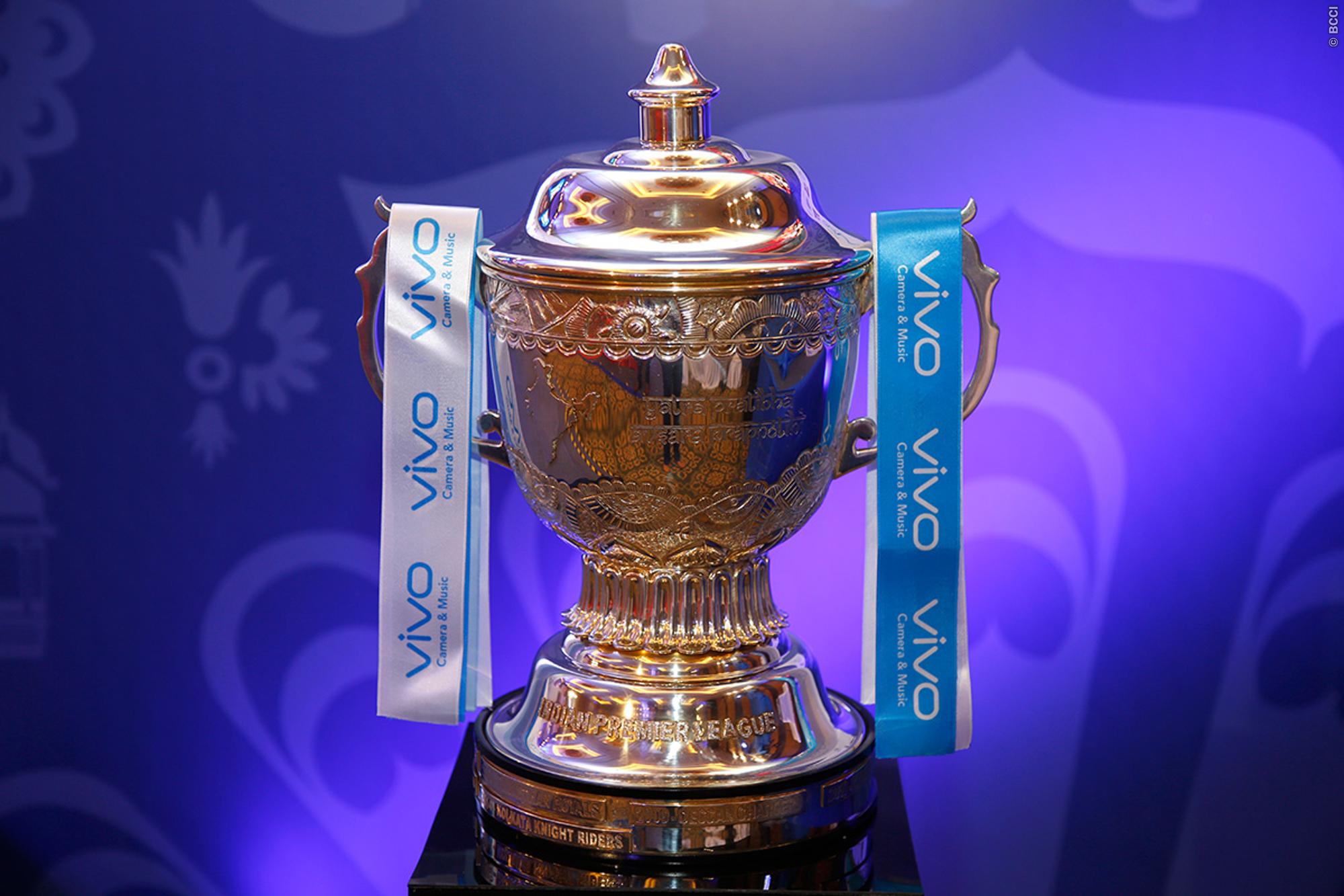 Vivo is IPL's trophy sponsor.