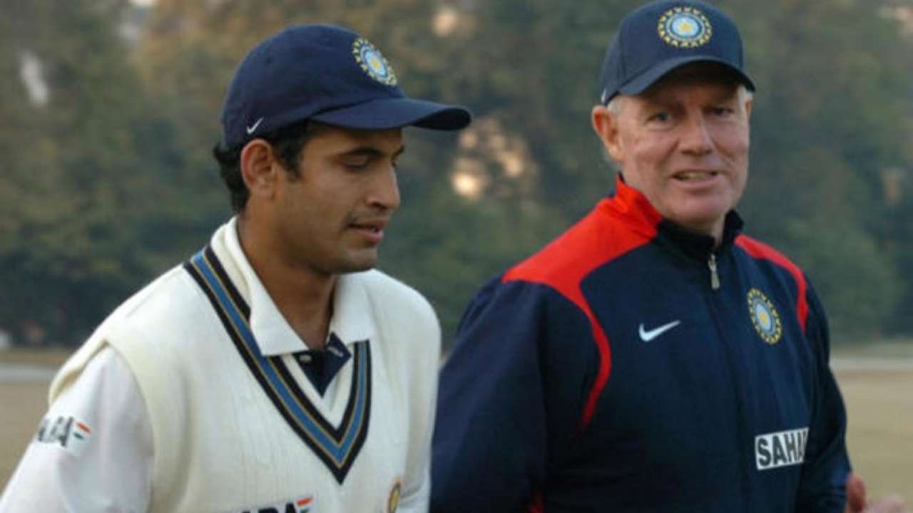 Irfan Pathan and Greg Chappell