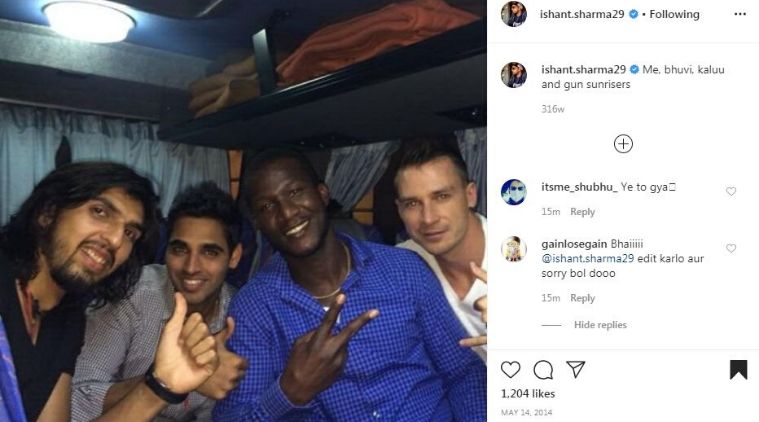 Darren Sammy, Ishant Sharma, Sunrisers Hyderabad