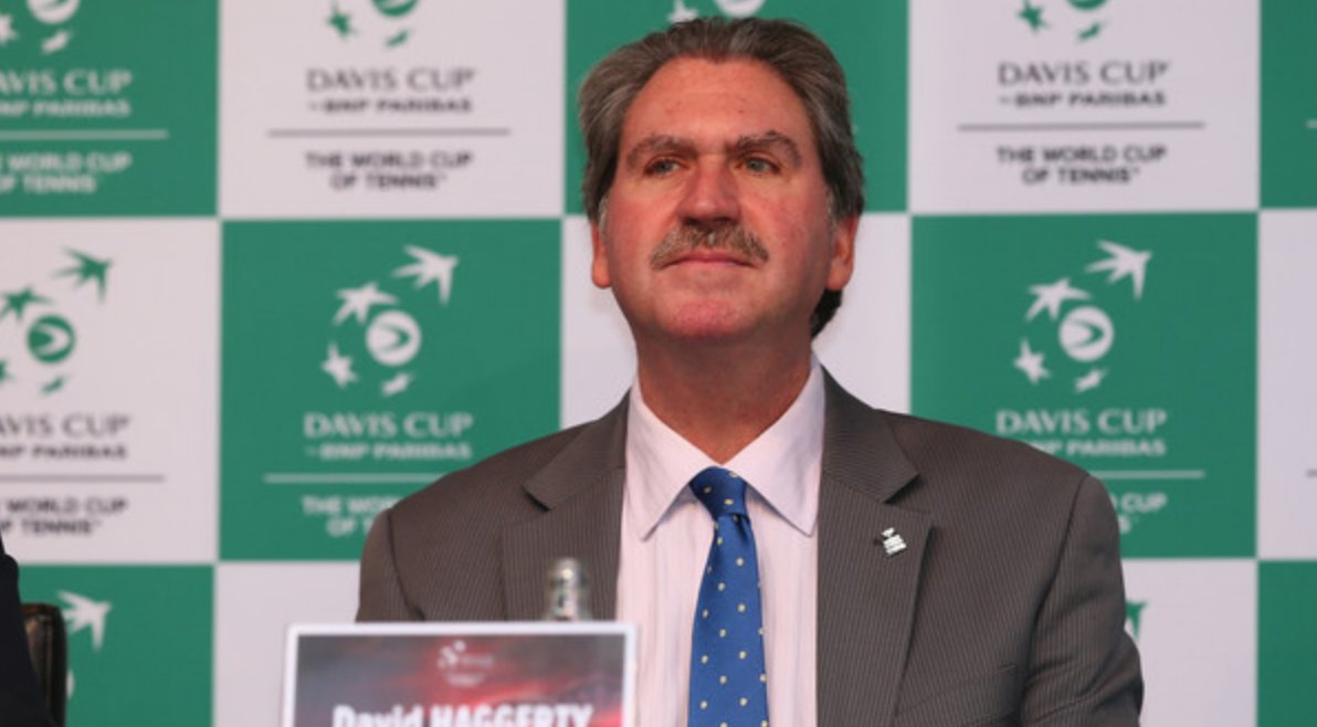 David Haggerty, ITF President.