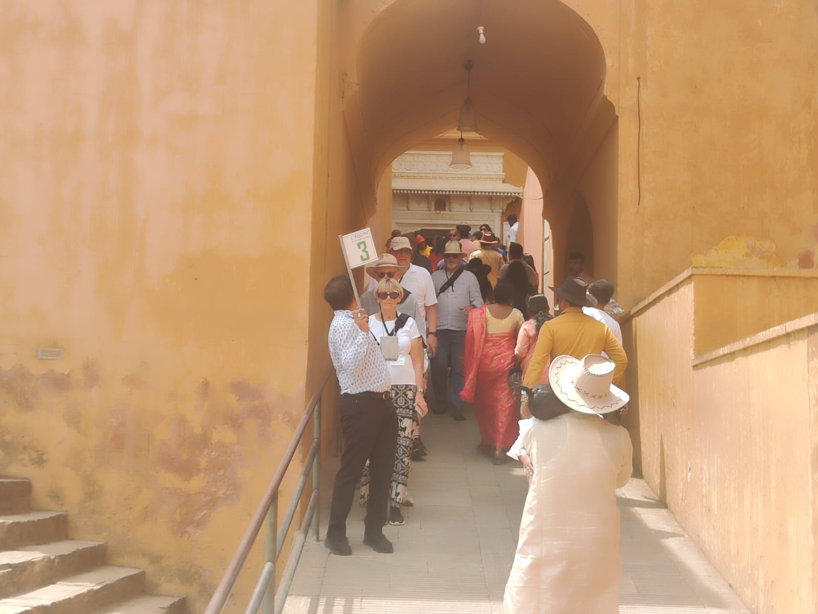 Tourists in Rajasthan