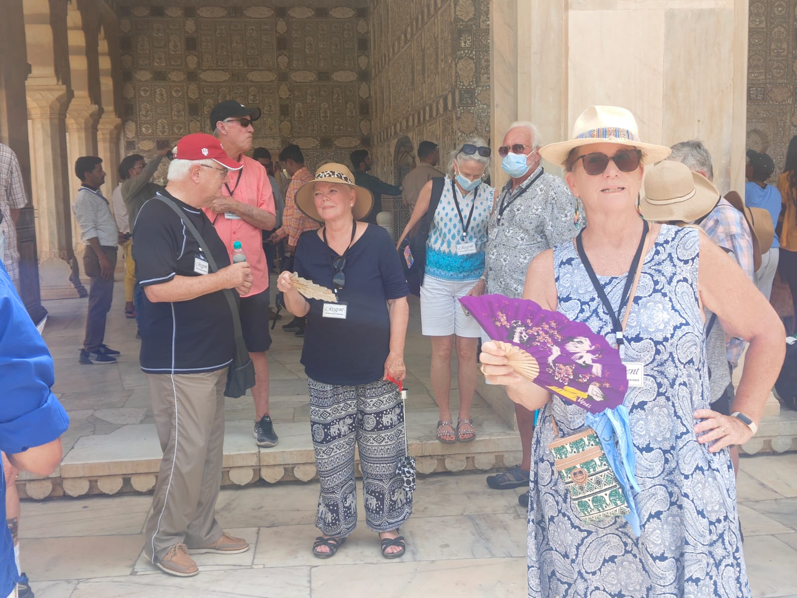 Tourists in Rajasthan