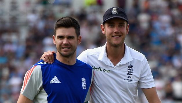 James Anderson and Stuart Broad