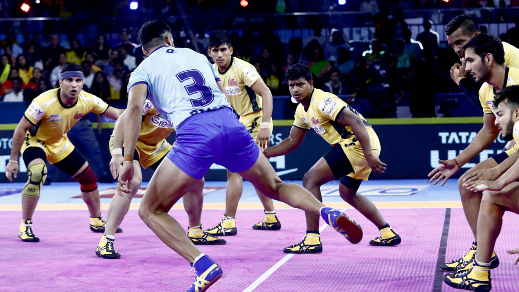 PKL 7, Rahul, Manjeet, shine, Tamil Thalaivas ,outclassed, Telugu Titans