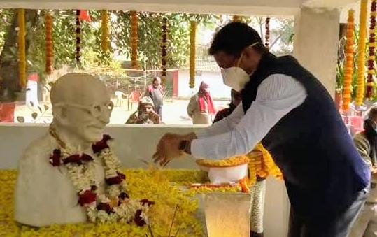 mahatma-gandhi-death-anniversary-celebrated-in-jharkhand