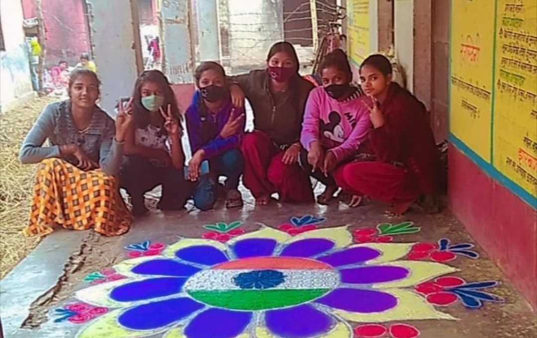 Competition organized on National Girl Child Day in Dhanbad