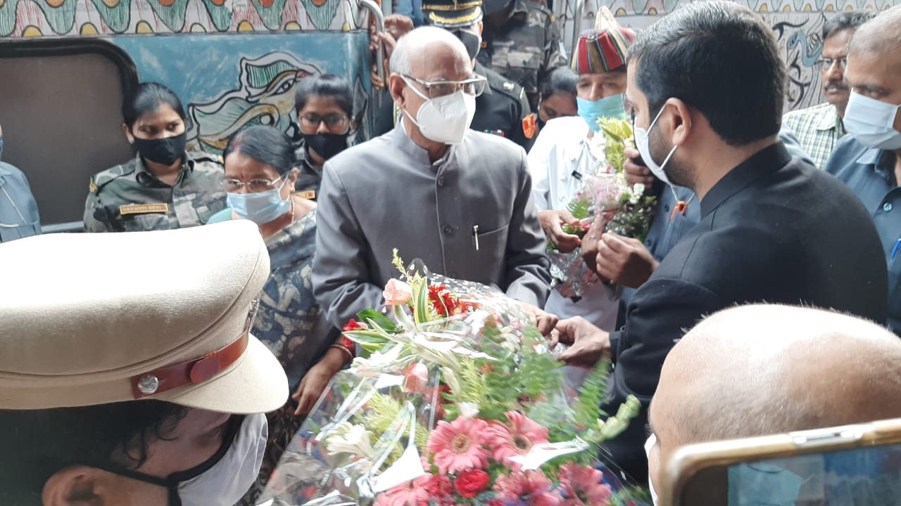 jharkhand governor ramesh-bais-reached-dumka-from-ranchi