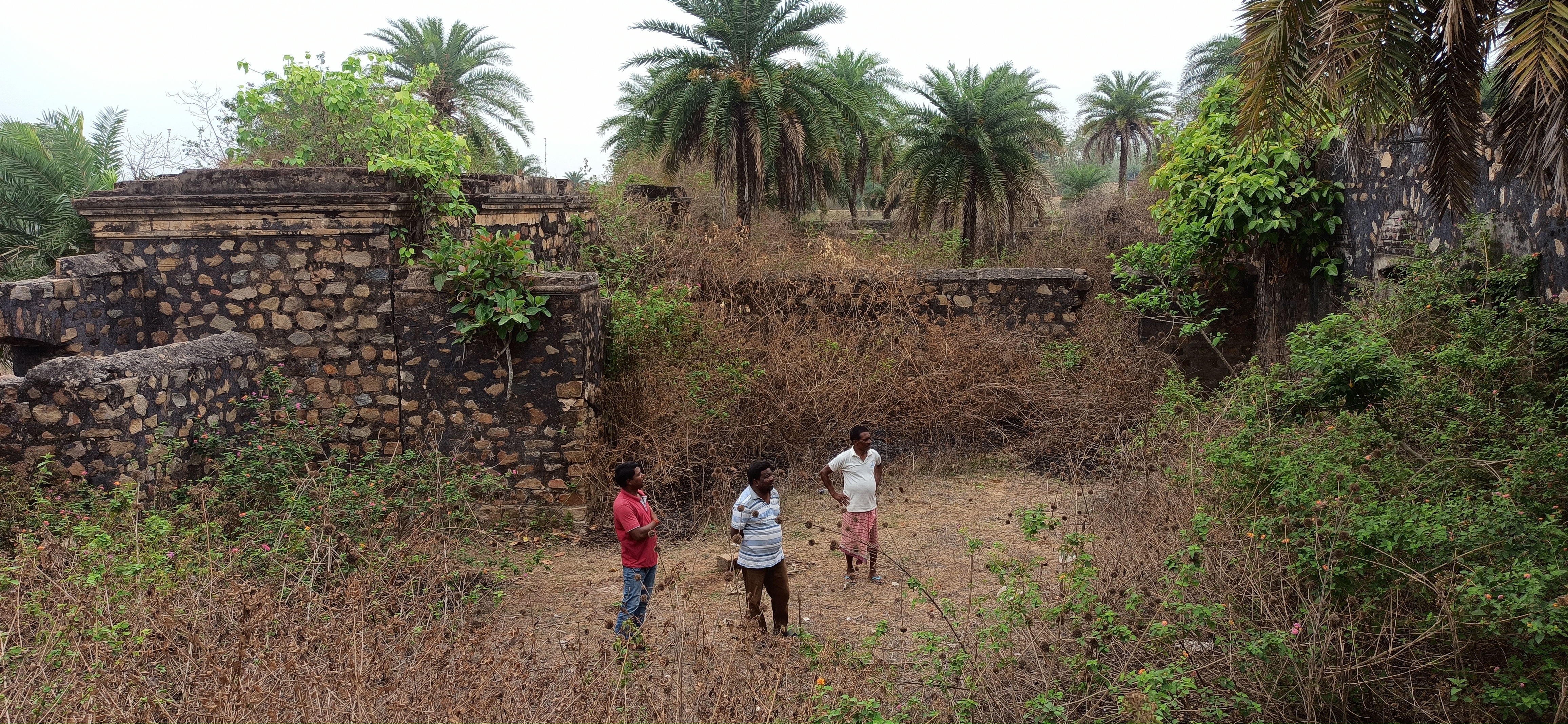 Paharia king Digvijay Singh fort in dilapidated condition in Dumka