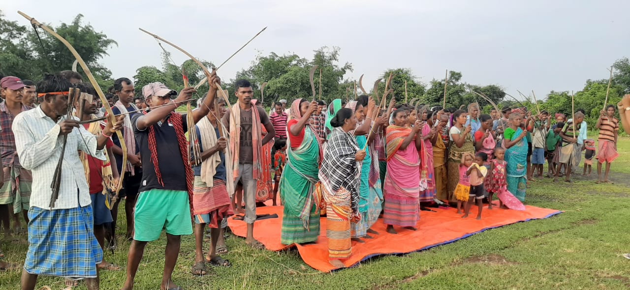 villagers are not agree to give their land for coal block in dumka