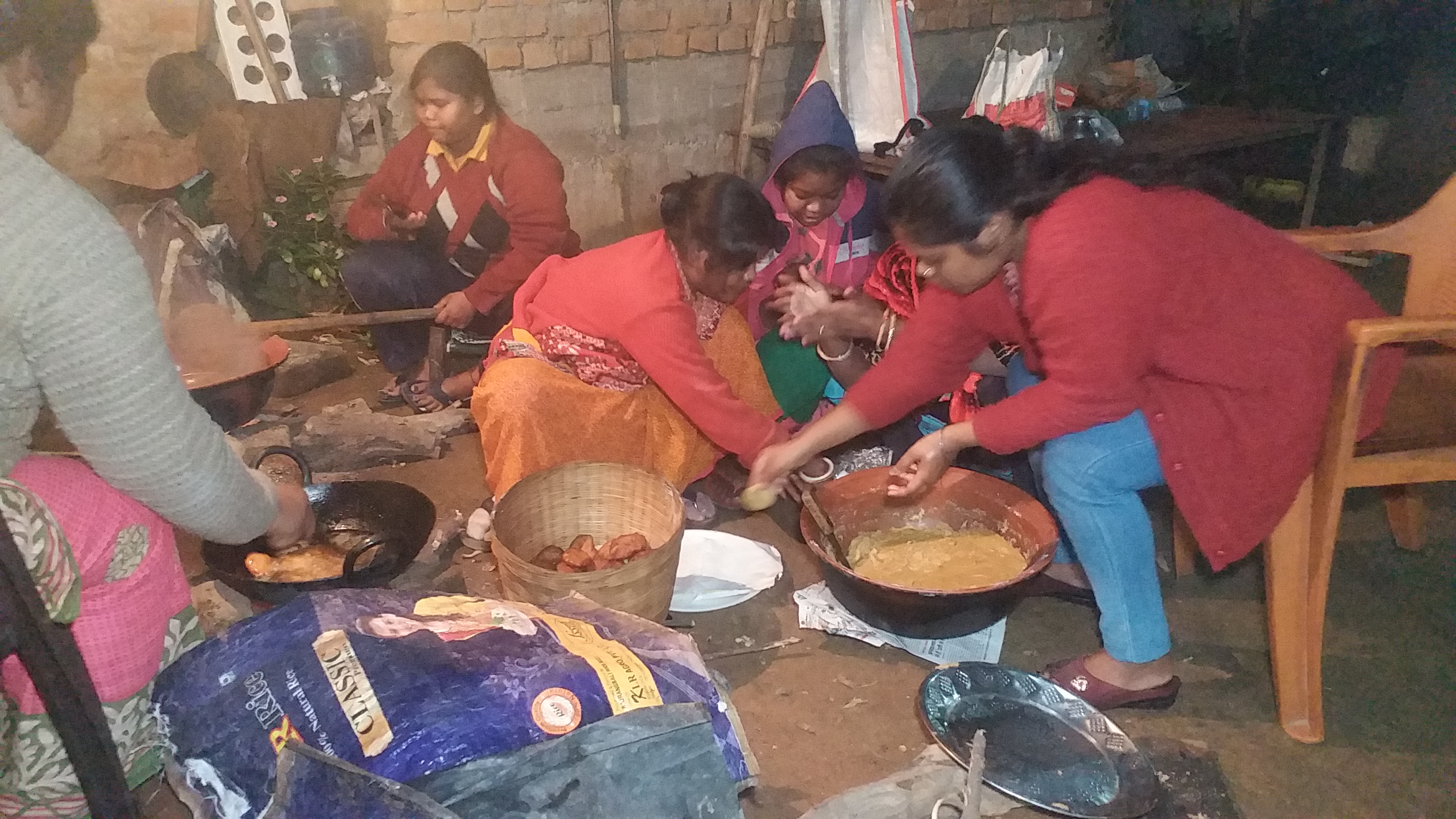 Jharkhand Tribals sweet Pitha famous in Makar Sankranti