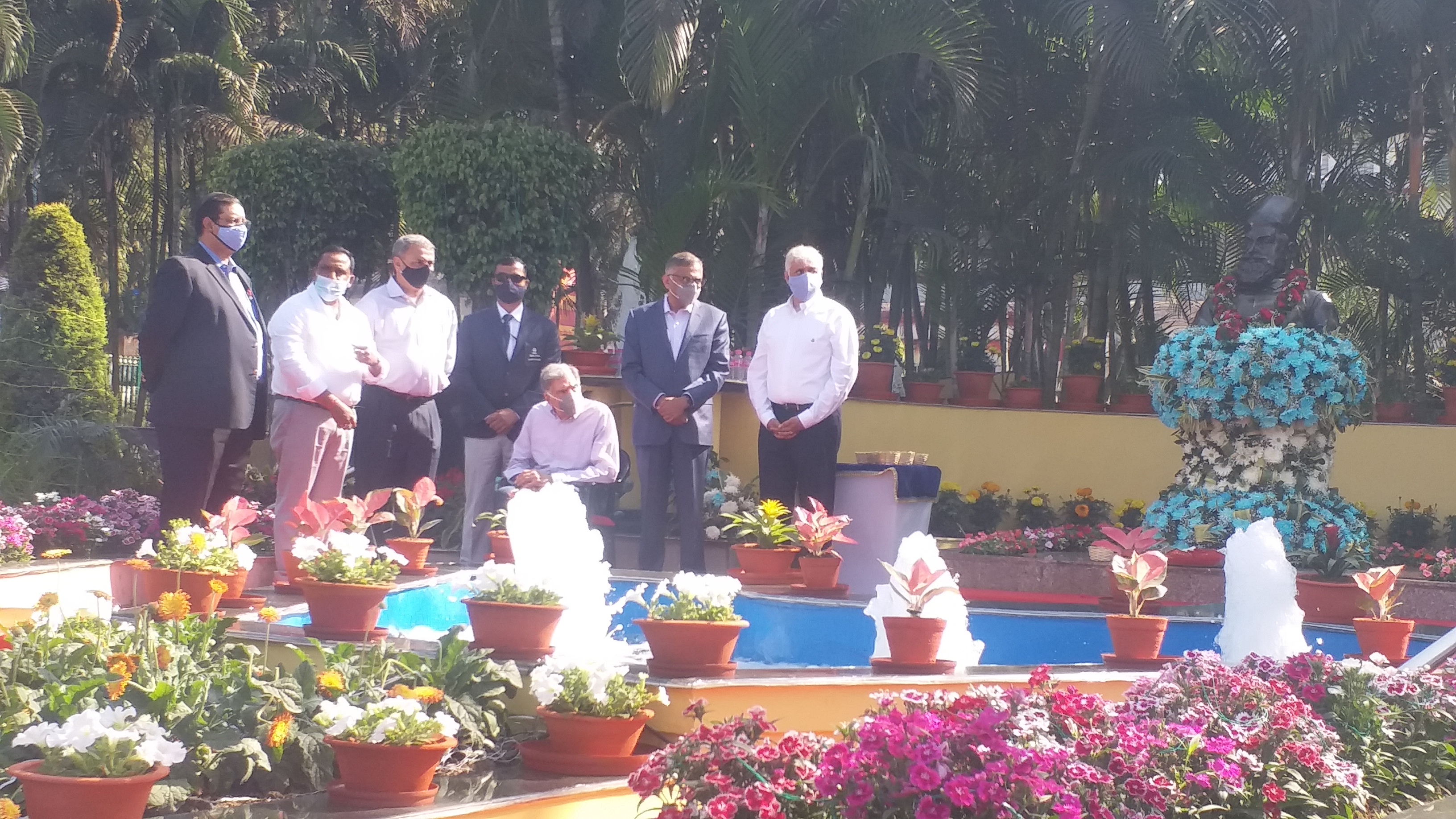 Tata group celebrates JN Tata's birth anniversary in Bishtupur, officials paid tribute