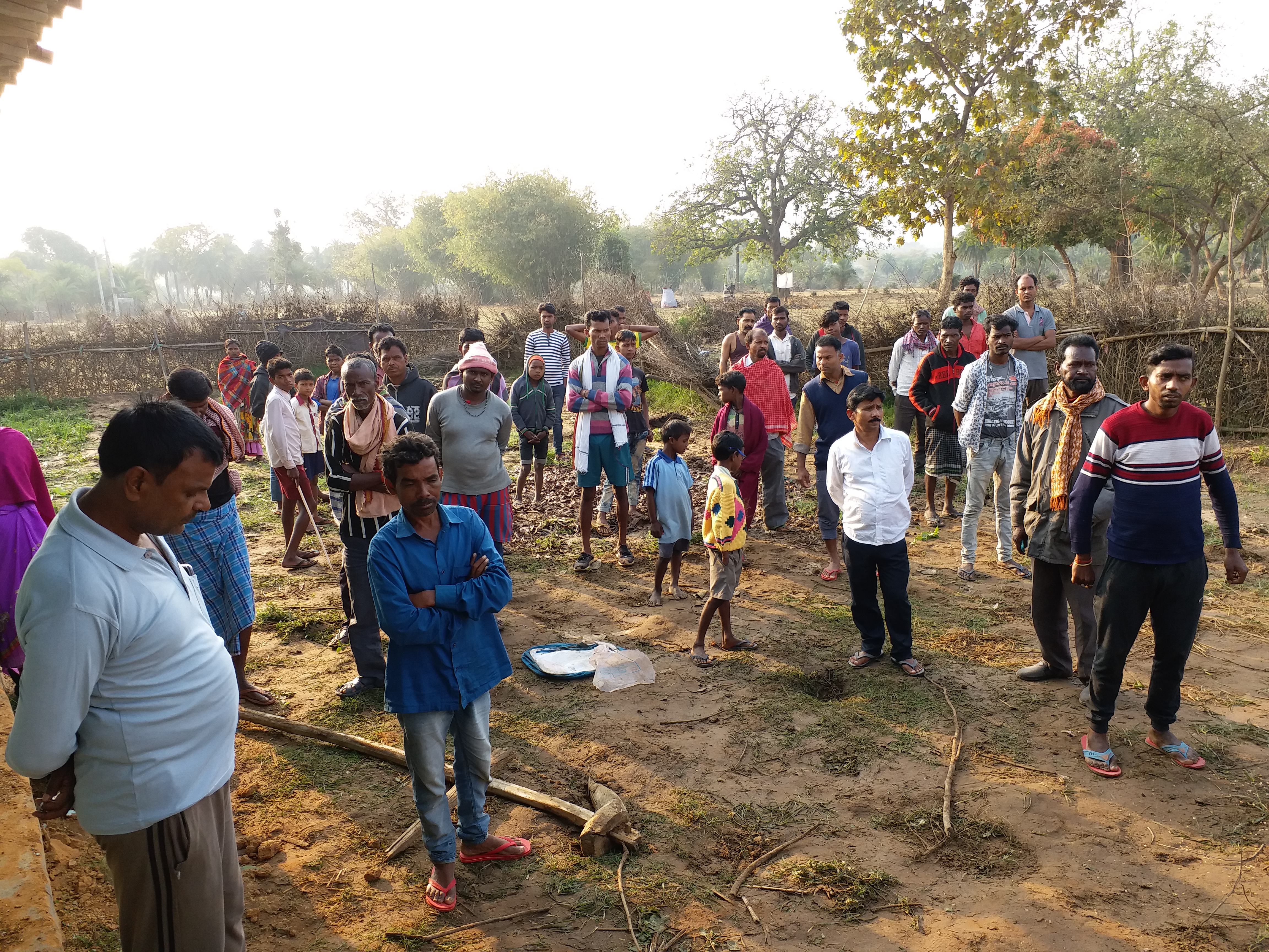 गिरिडीहः हाथियों ने मचाया उत्पात, आधा दर्जन घरों को तोड़ा, बाल-बाल बचे ग्रामीण