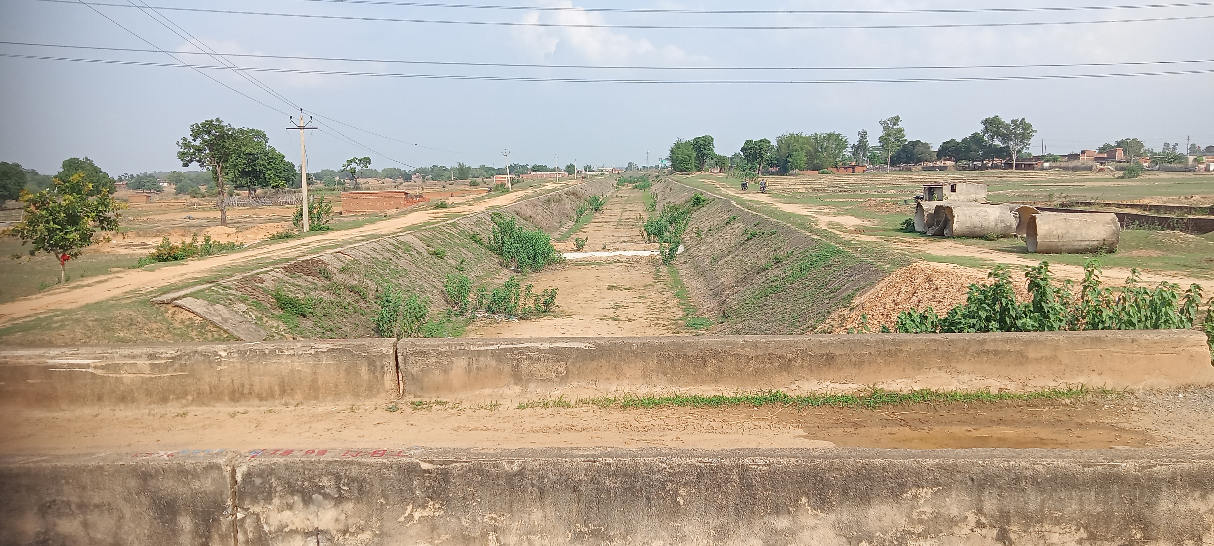 bad condition of Konar canal in Giridih