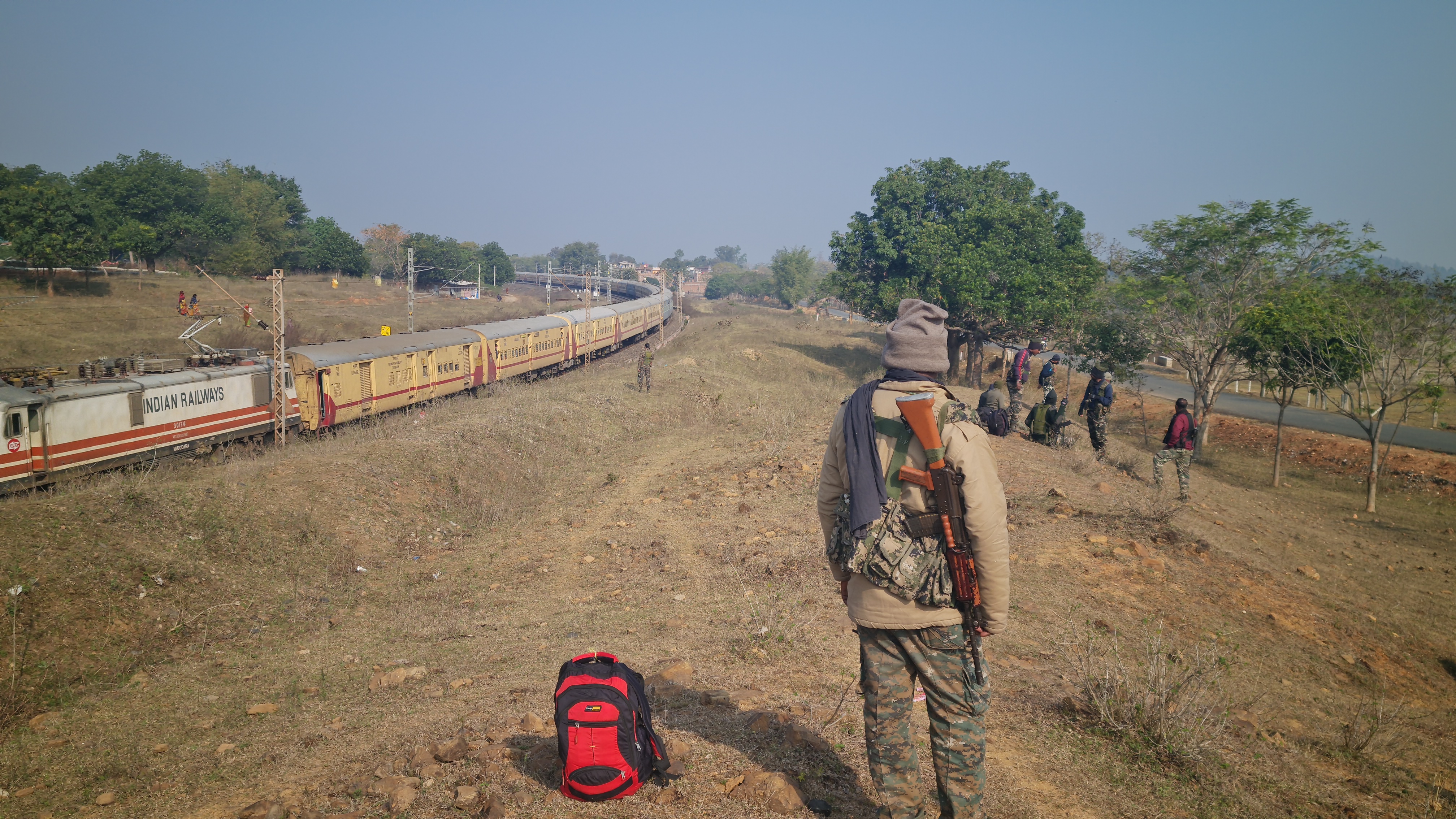 Gaya Dhanbad rail line soft target of Naxalites