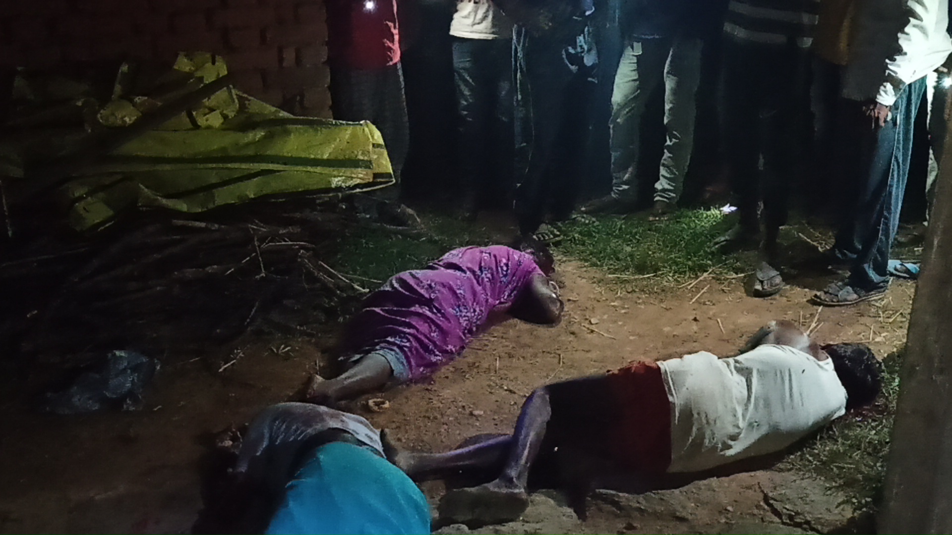 in Jharkhand gumla, relatives-killed-three-people-amid-superstition