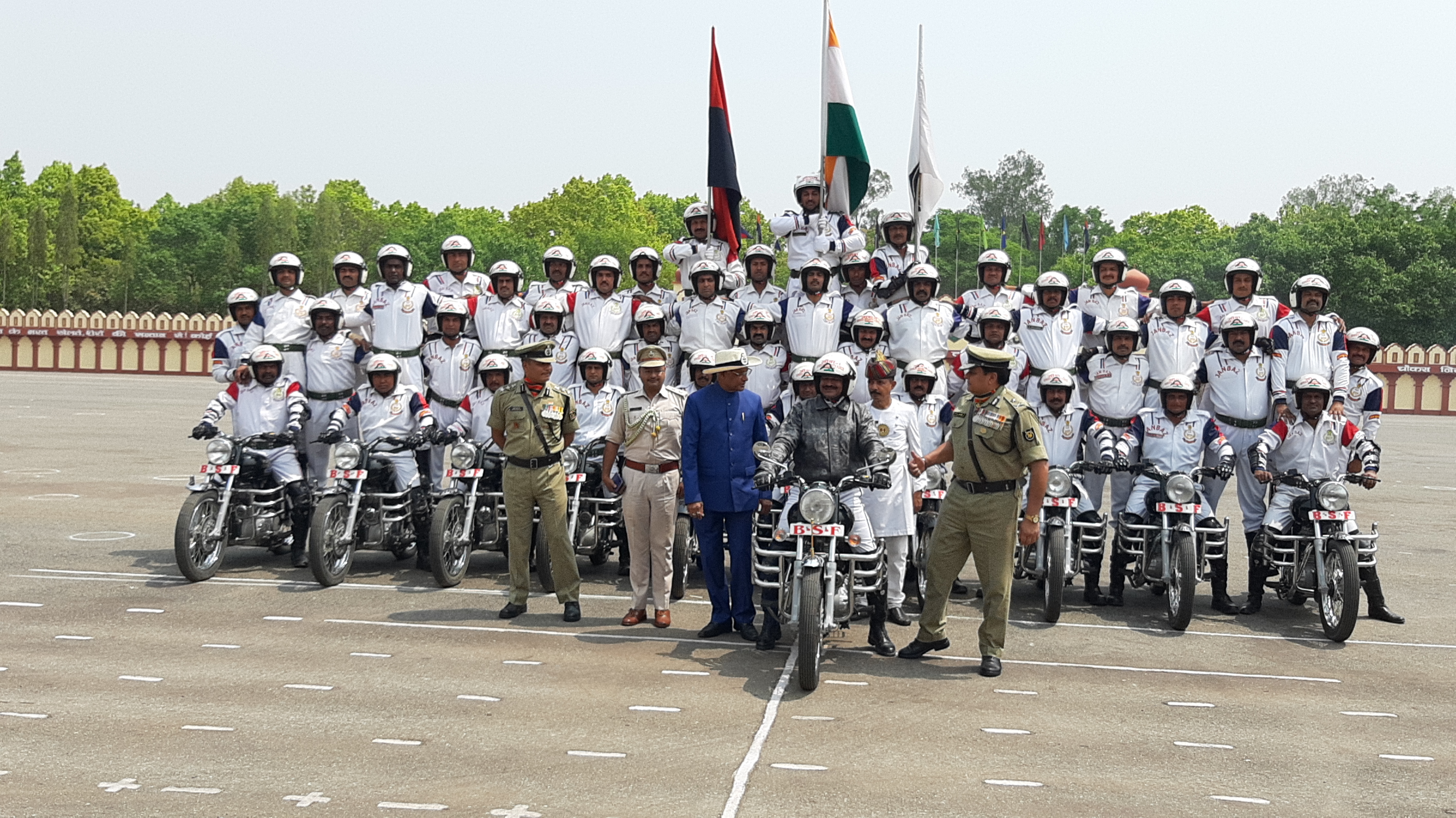 Passing out parade in Hazaribag BSF Meru campus addressed by Governor Ramesh Bais