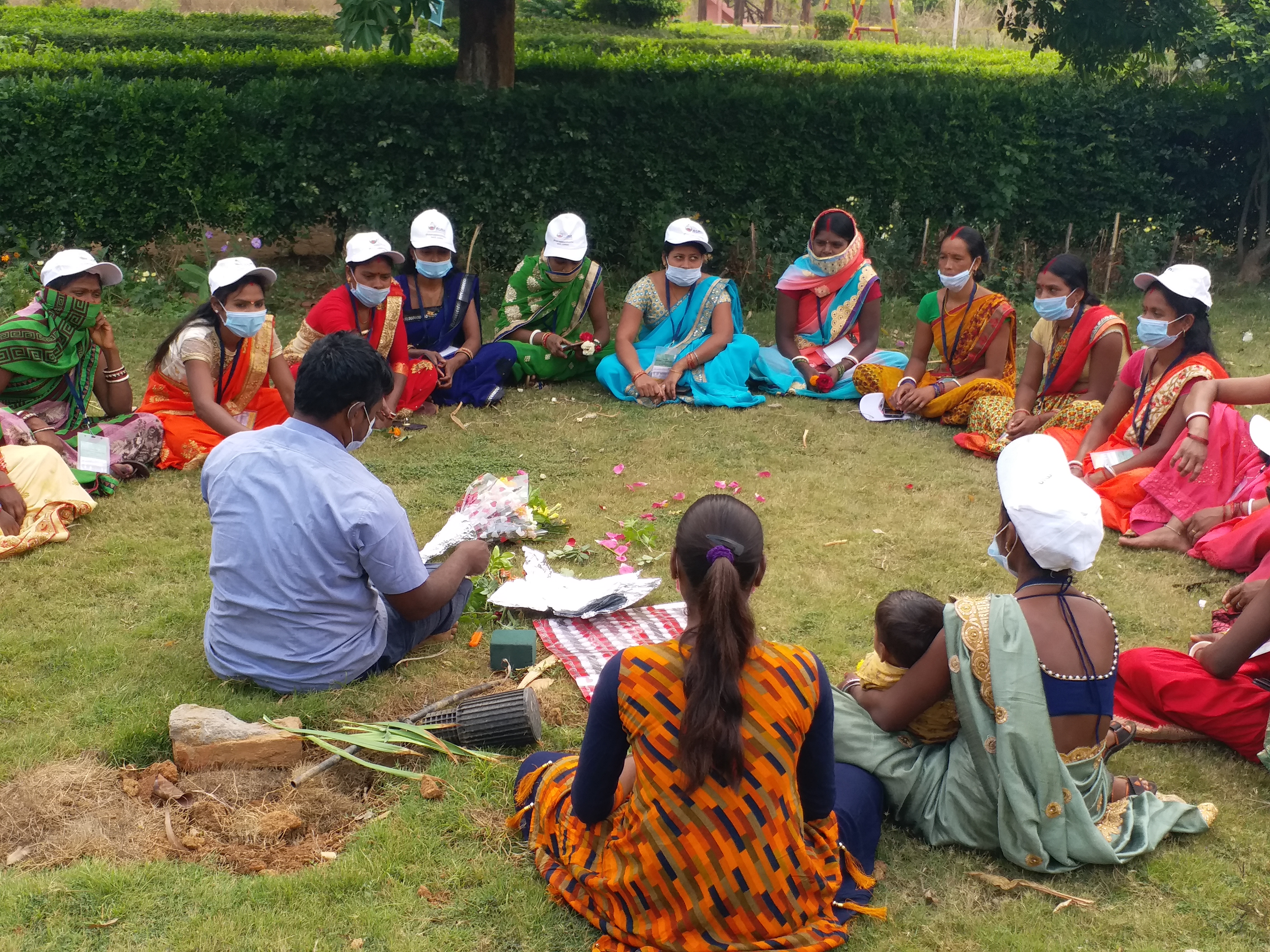 Women started flower business in hazaribagh