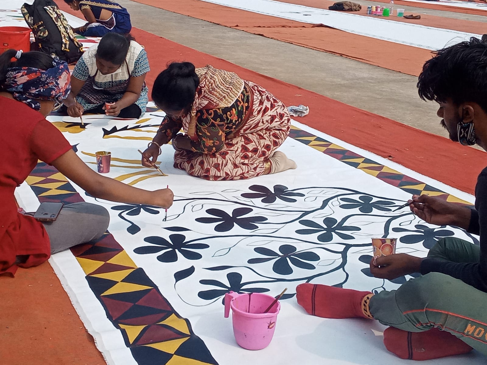 Folk art Sohrai painting of Jharkhand will seen on Rajpath on Republic Day in Delhi