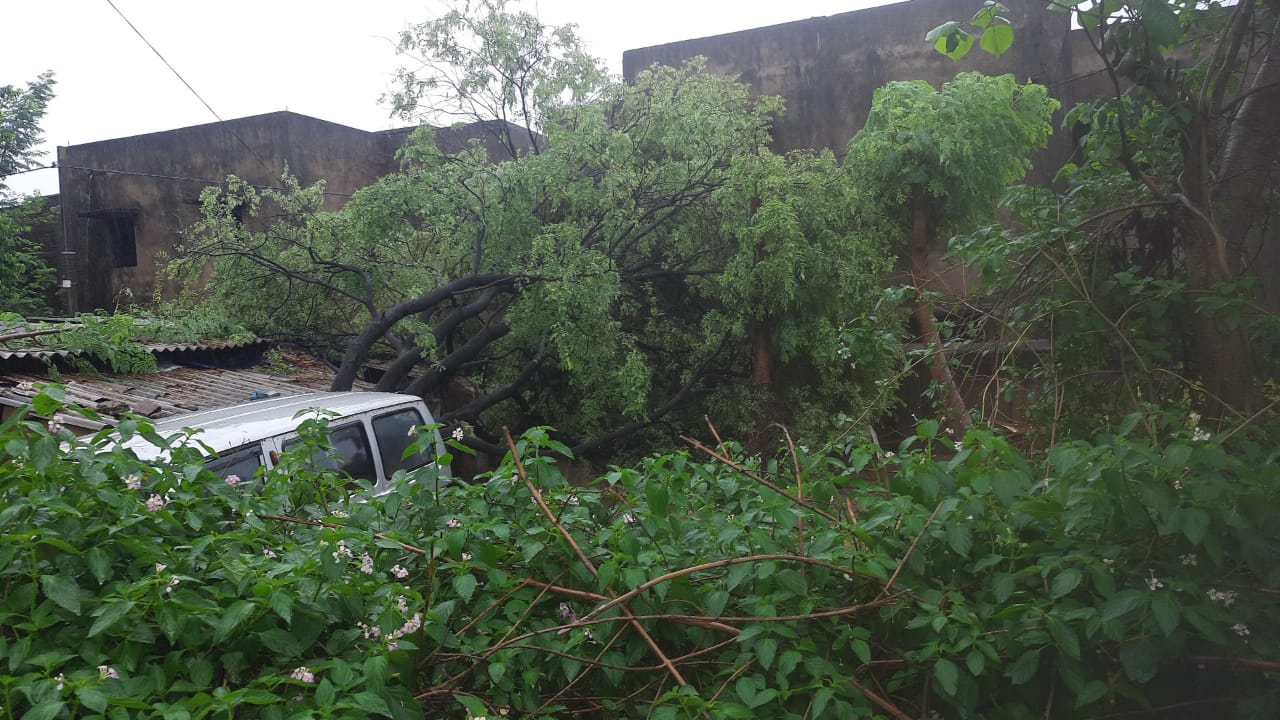 Yaas cyclone caused havoc in khunti