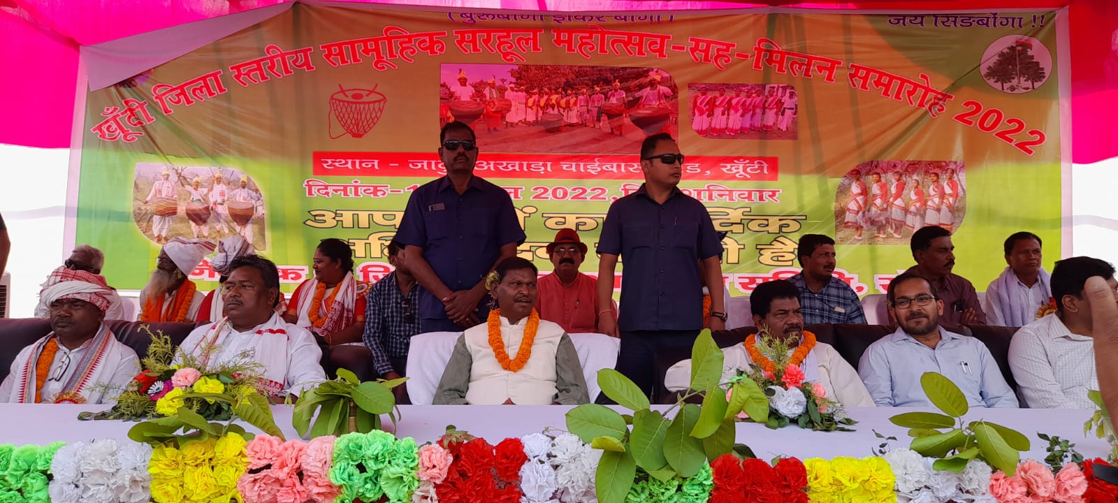 Union Minister Arjun Munda laid foundation stone of Art and Cultural Building in Khunti