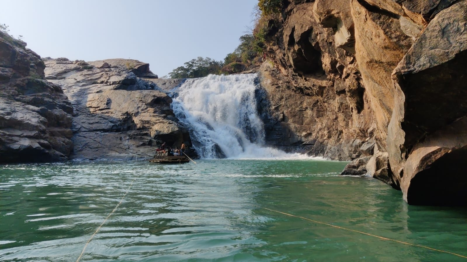 Governor Ramesh Bais at Perwaghagh Falls