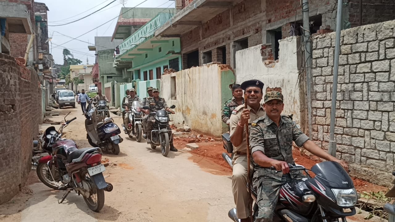 Security alert in Giridih and Khunti regarding Friday Namaz