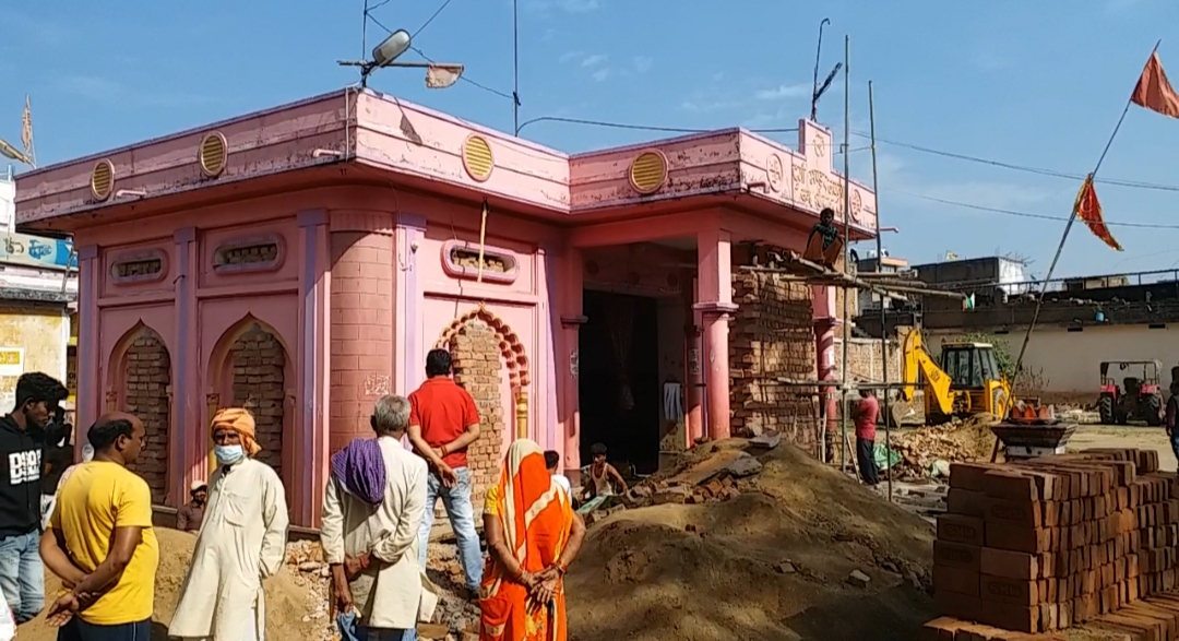 new-technology-to-be-uplift-100-years-old durga-temple-in-koderma