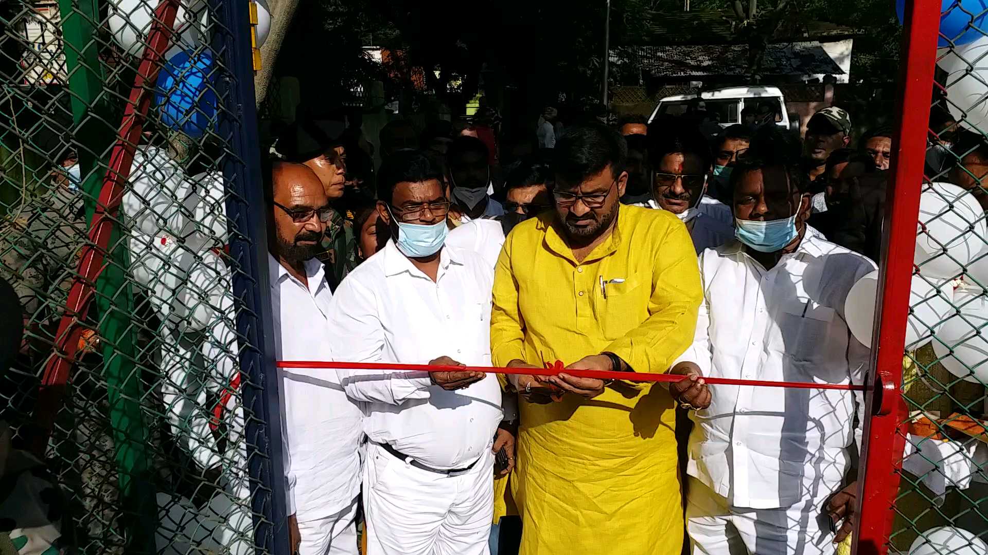 inaugration of sports club in latehar