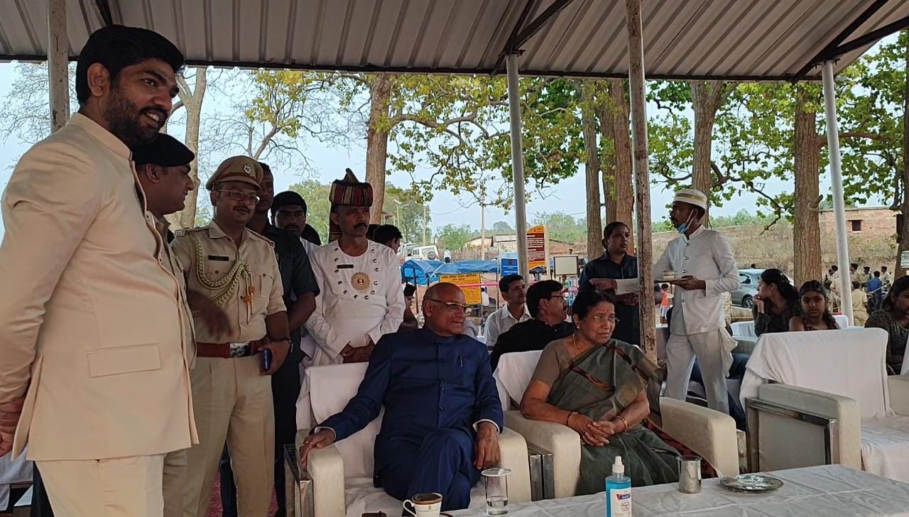Netarhat visit of Governor Ramesh Bais in latehar