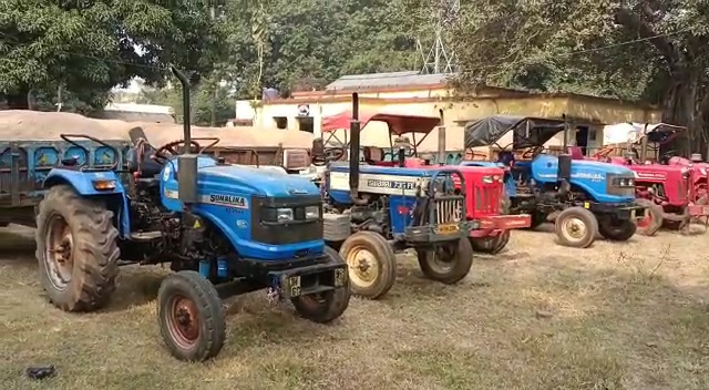 Action against illegal mining in Pakur