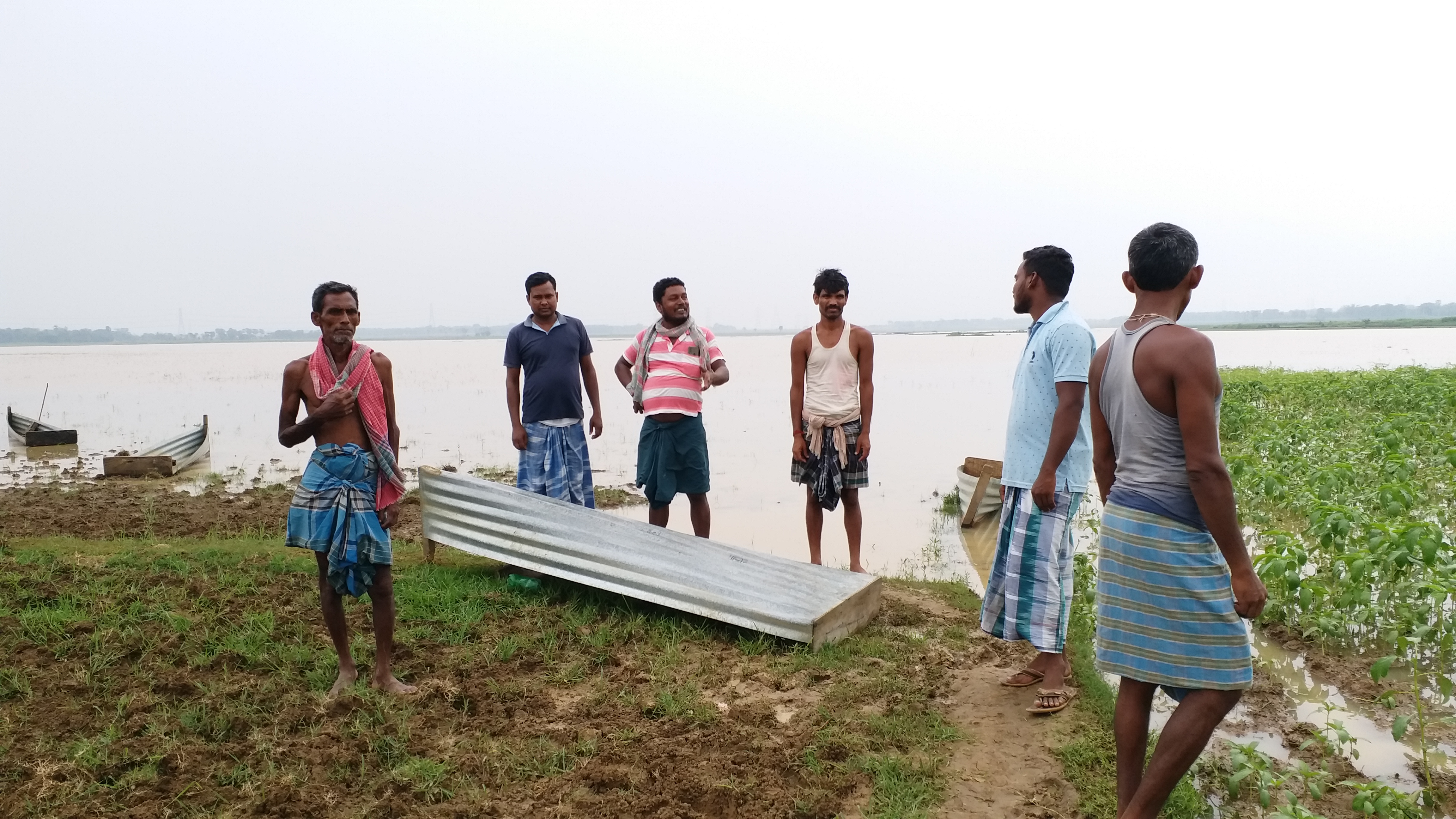 crop in 700 hectares completely ruined after Yaas cyclone in Pakur