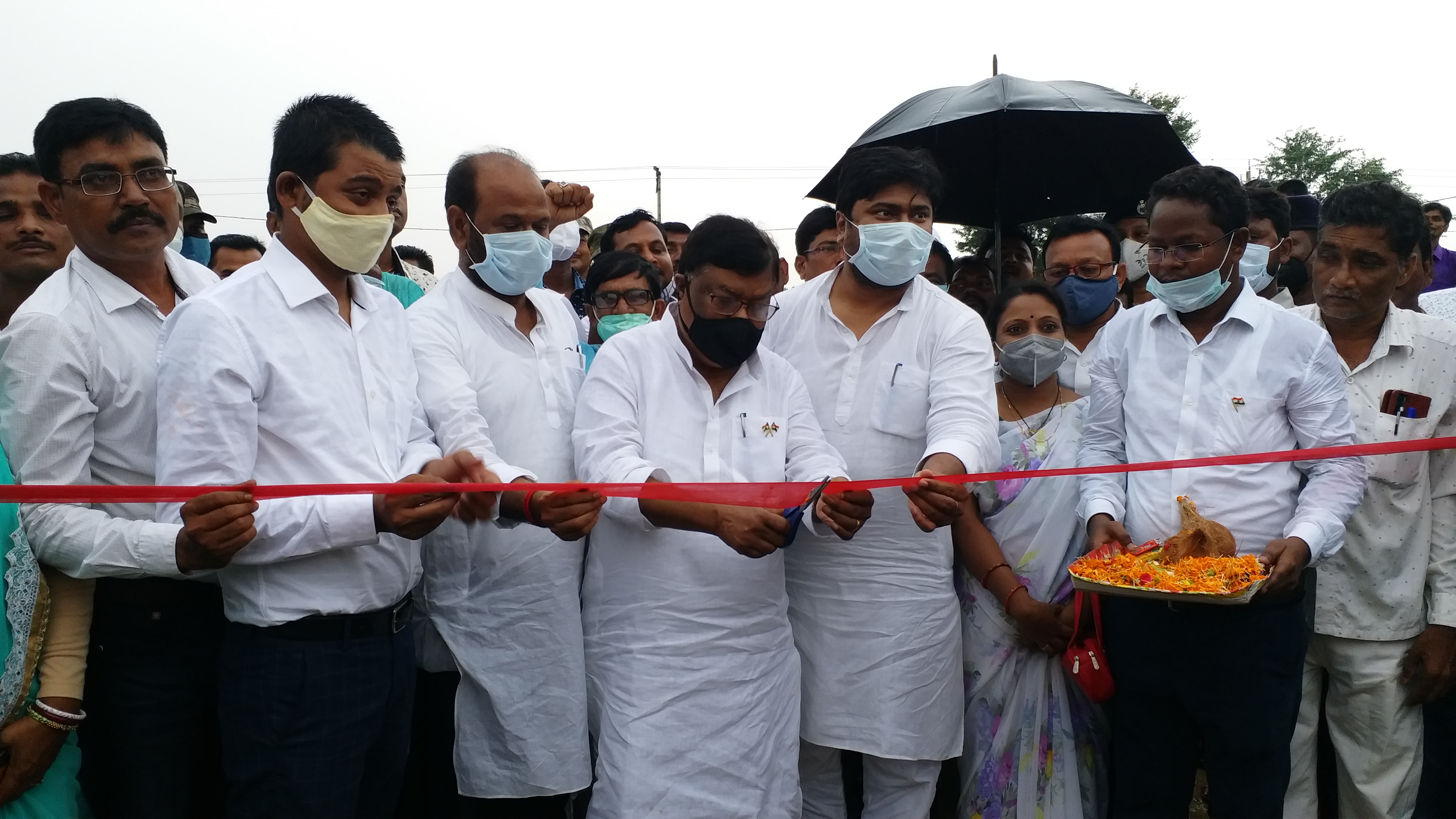 power sub-station in Hathimara village Pakur  inaugurated by Rajmahal MP Vijay hansada