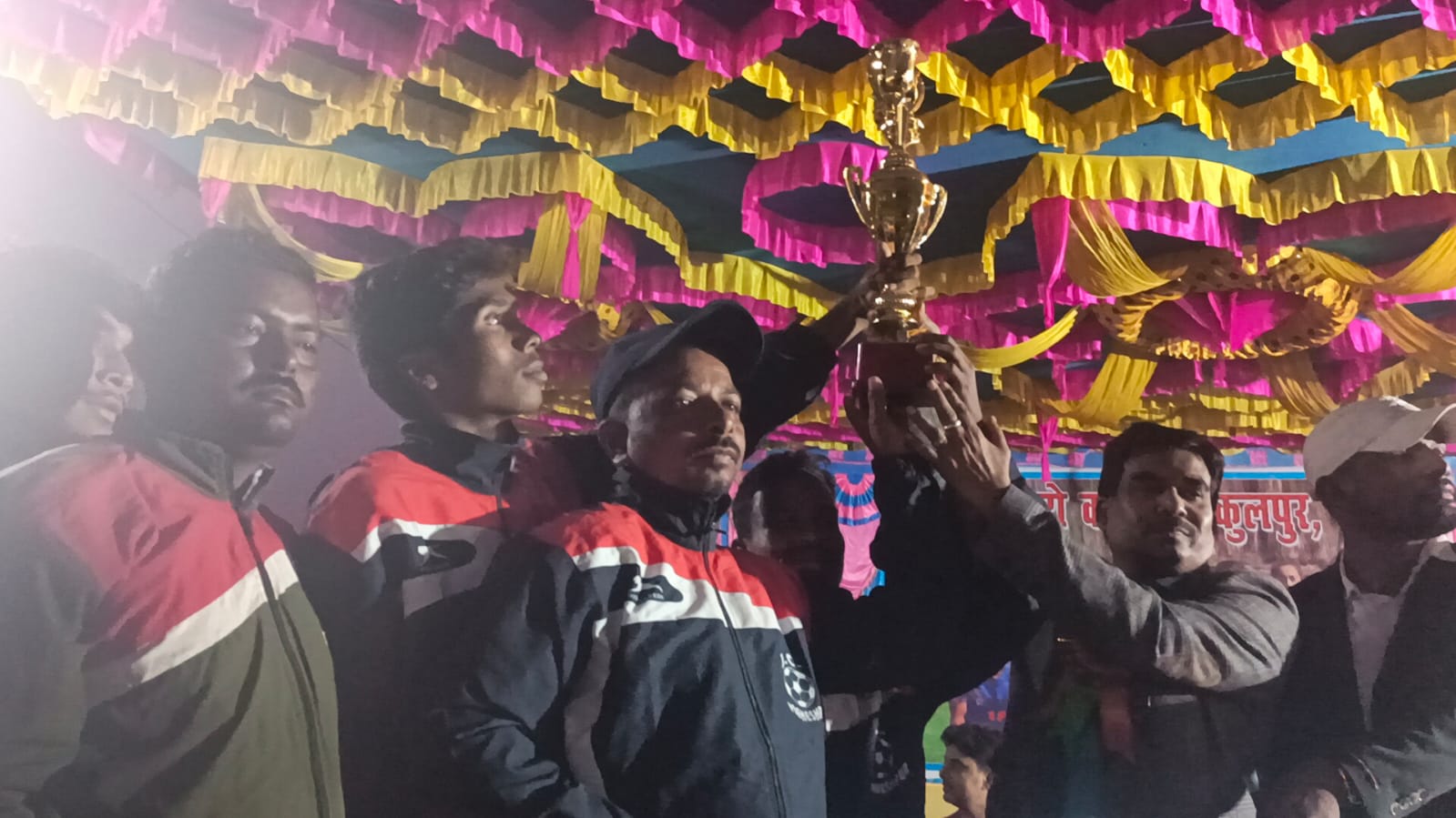 Indian women football captain Ashtam Oraon encouraged players in Pakur