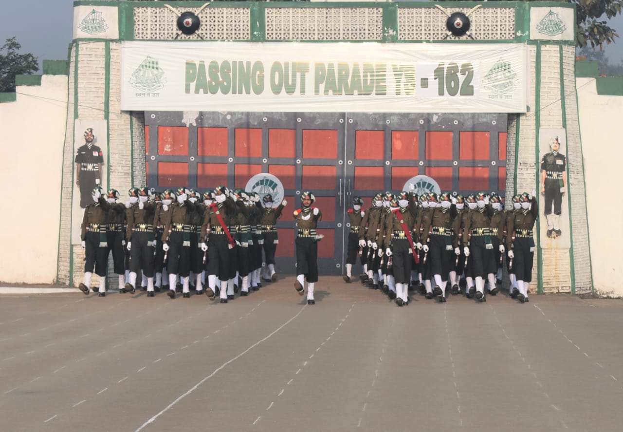 kasam parade organized at punjab regiment center in ramgarh