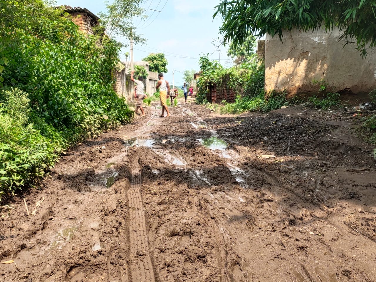 road condition of ukrid village