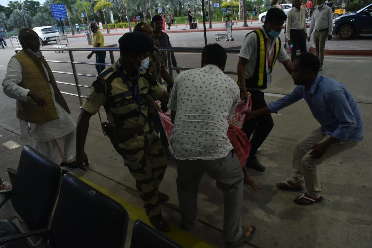 Viral picture of Ranchi airport