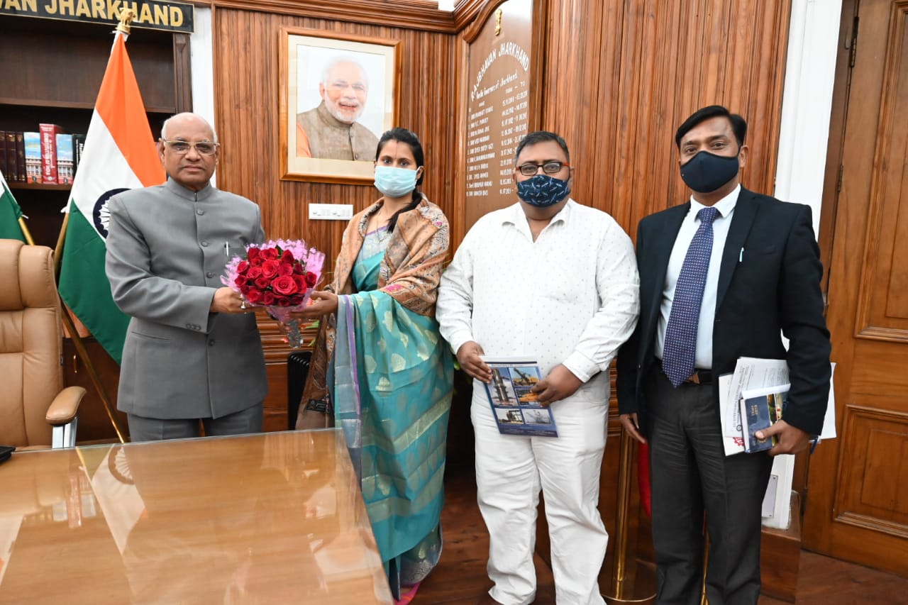 HEC Association Delegation meets Governor in Ranchi