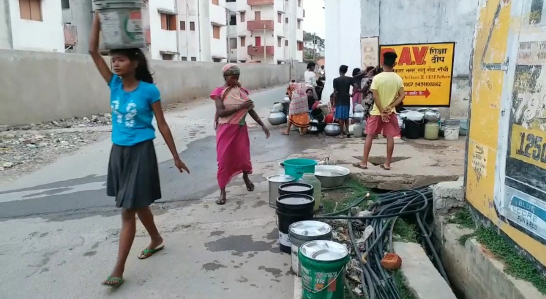 water shortage in ranchi every year