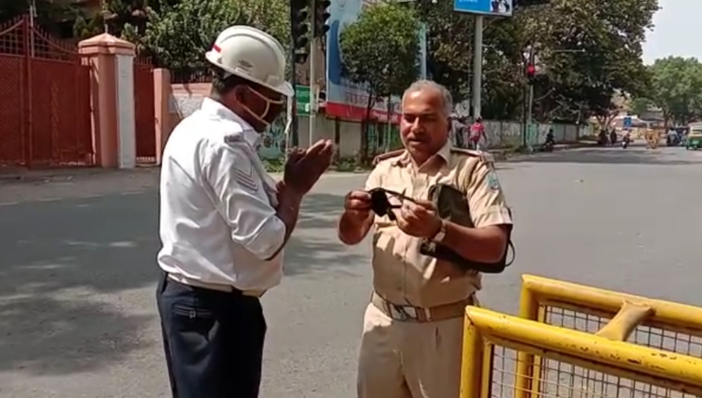 Negligence in wearing masks in ranchi