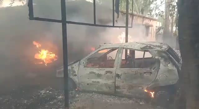 Fire in Ranchi