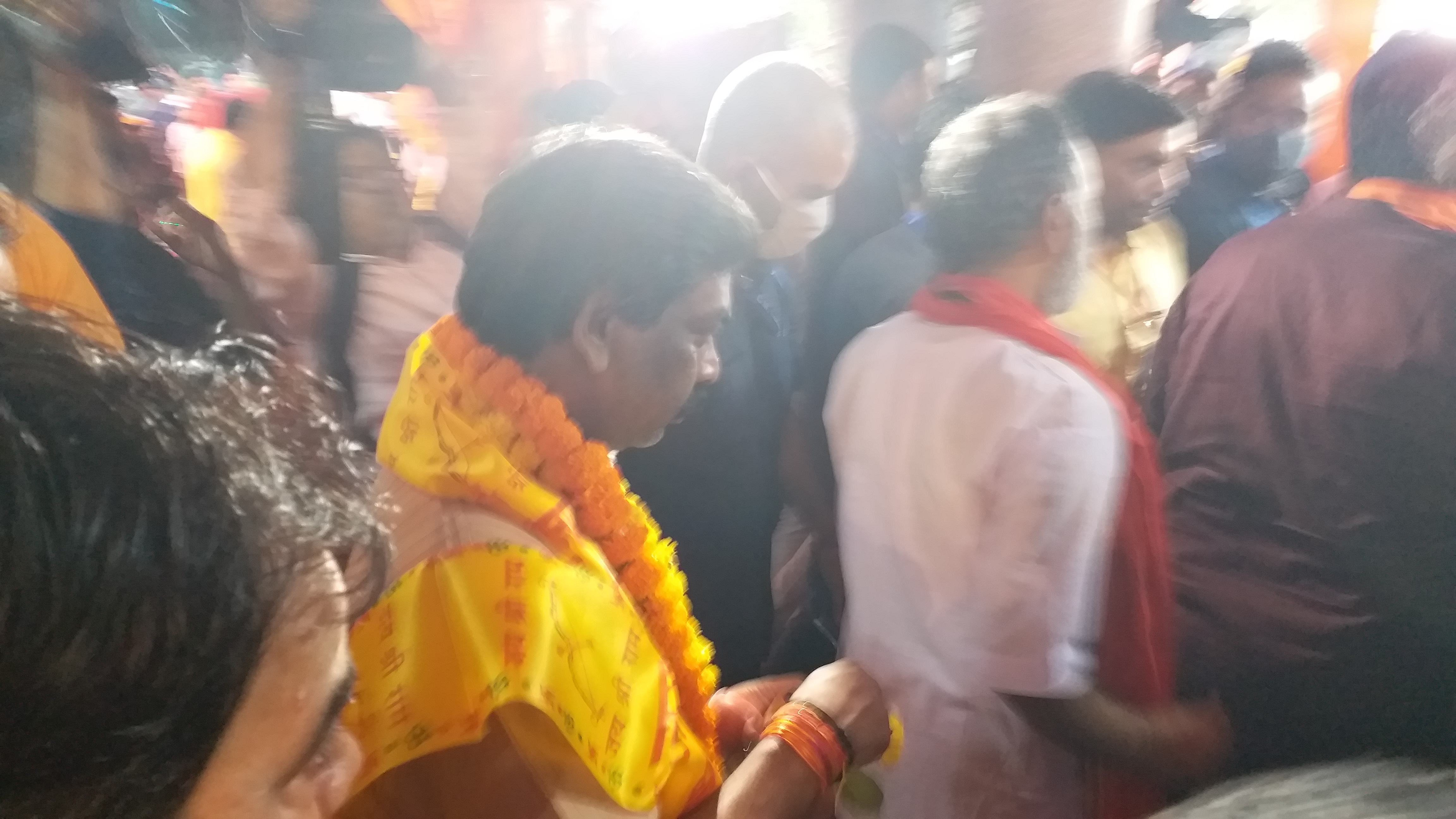 CM Hemant Soren worshipped Lord Ram at Tapovan temple on Ram Navami in Ranchi