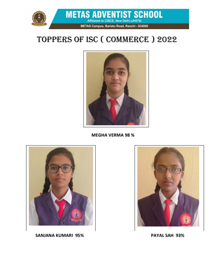 CISCE 12th Result Divyansh and Vanshika Jharkhand state topper